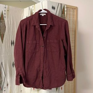 Madewell boyfriend soft shirt